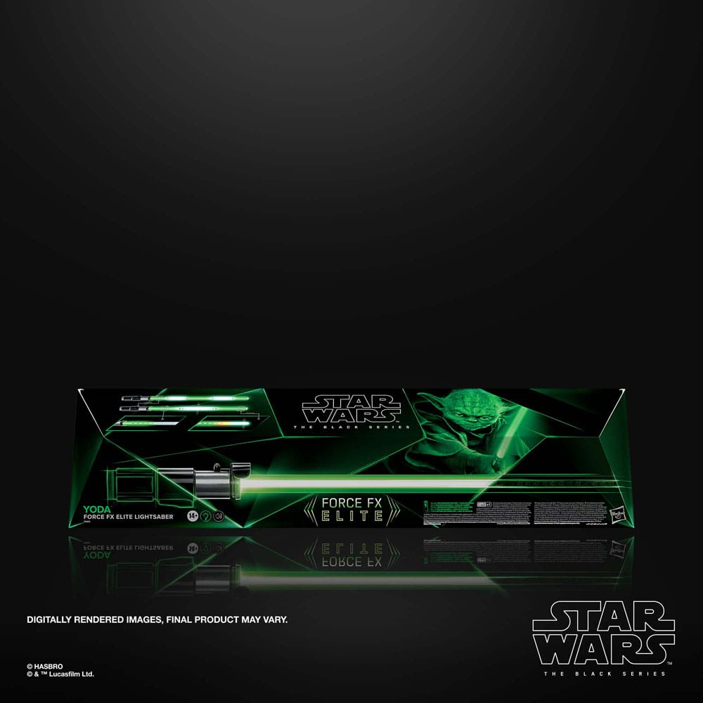 Replica della spada laser Force FX Elite di Star Wars Black Series di Yoda